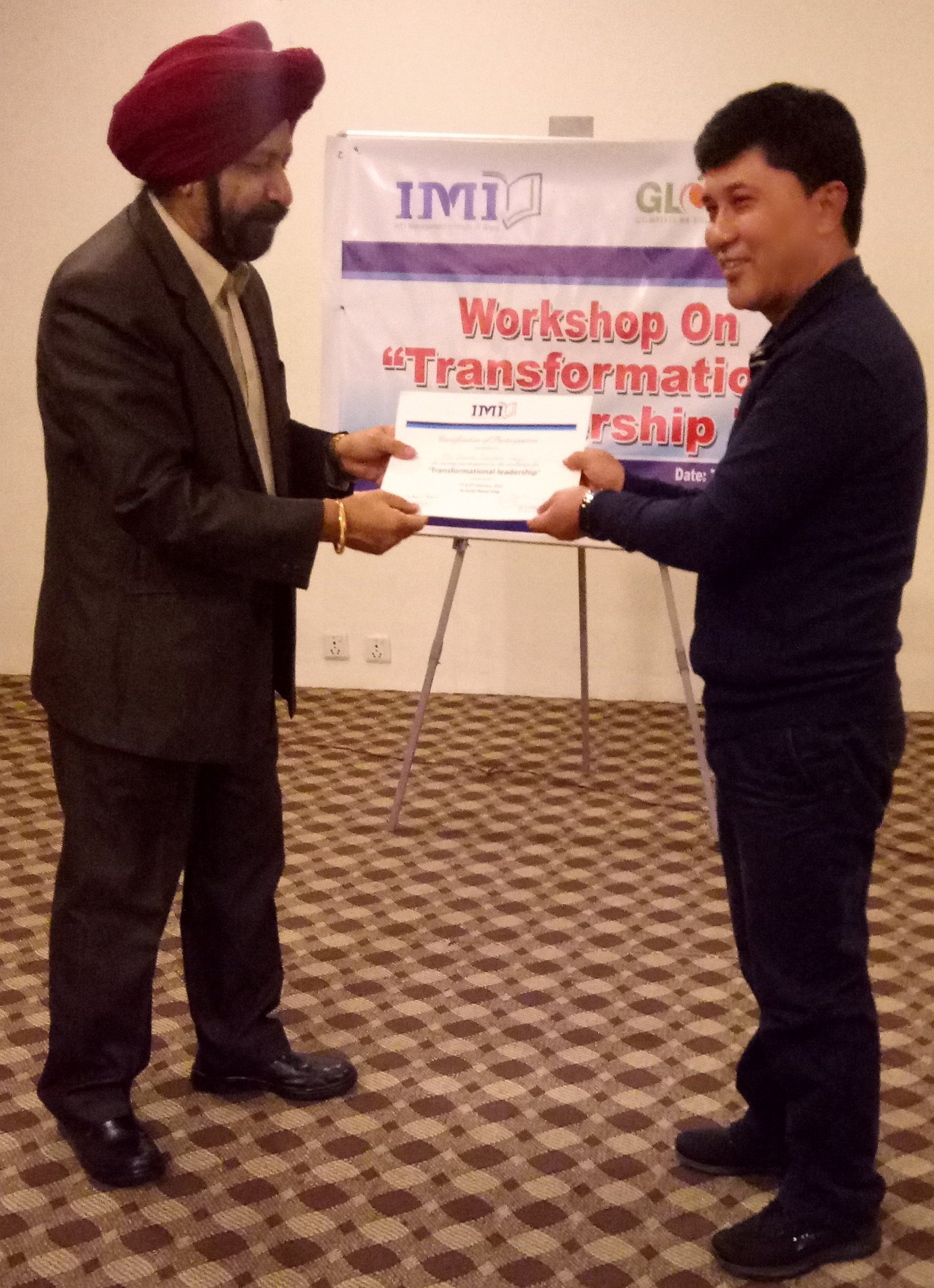 Workshop on "Transformational Leadership"