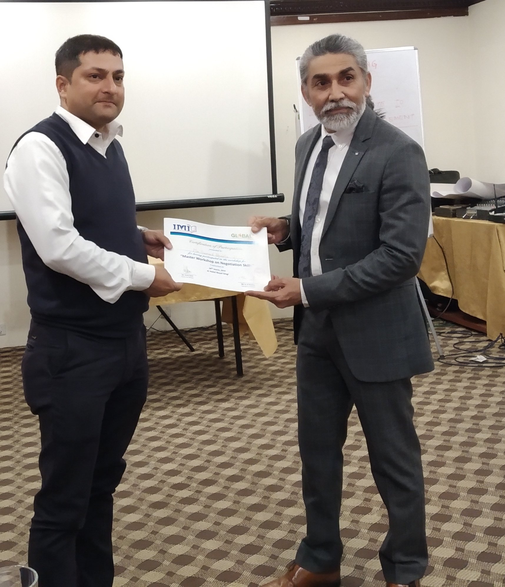 Master Workshop on “Negotiation Skills”