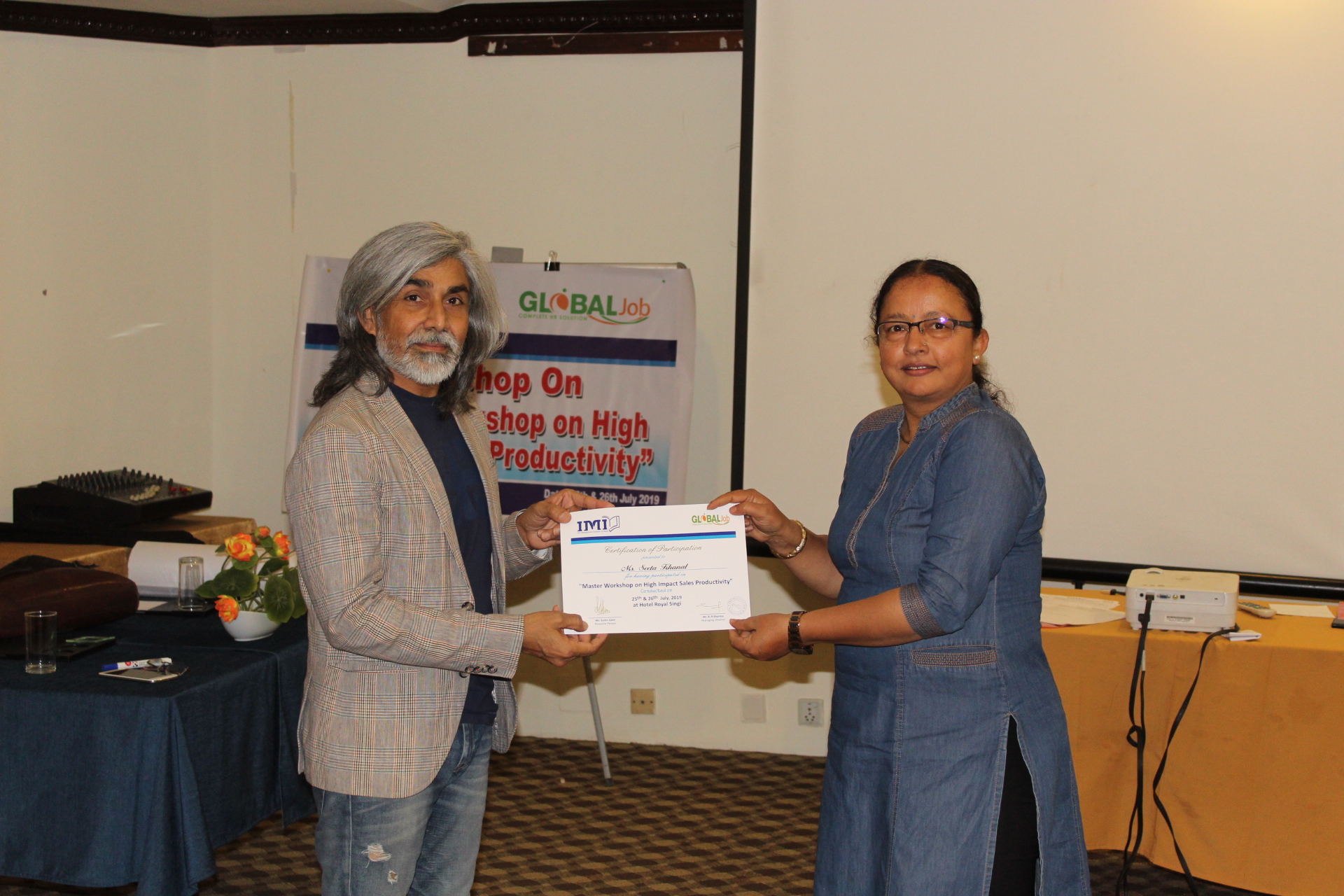 Master Workshop on High Impact Sales Productivity