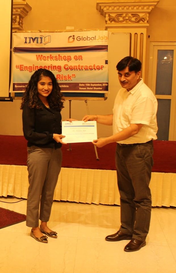 Workshop on Engineering Contract All risk