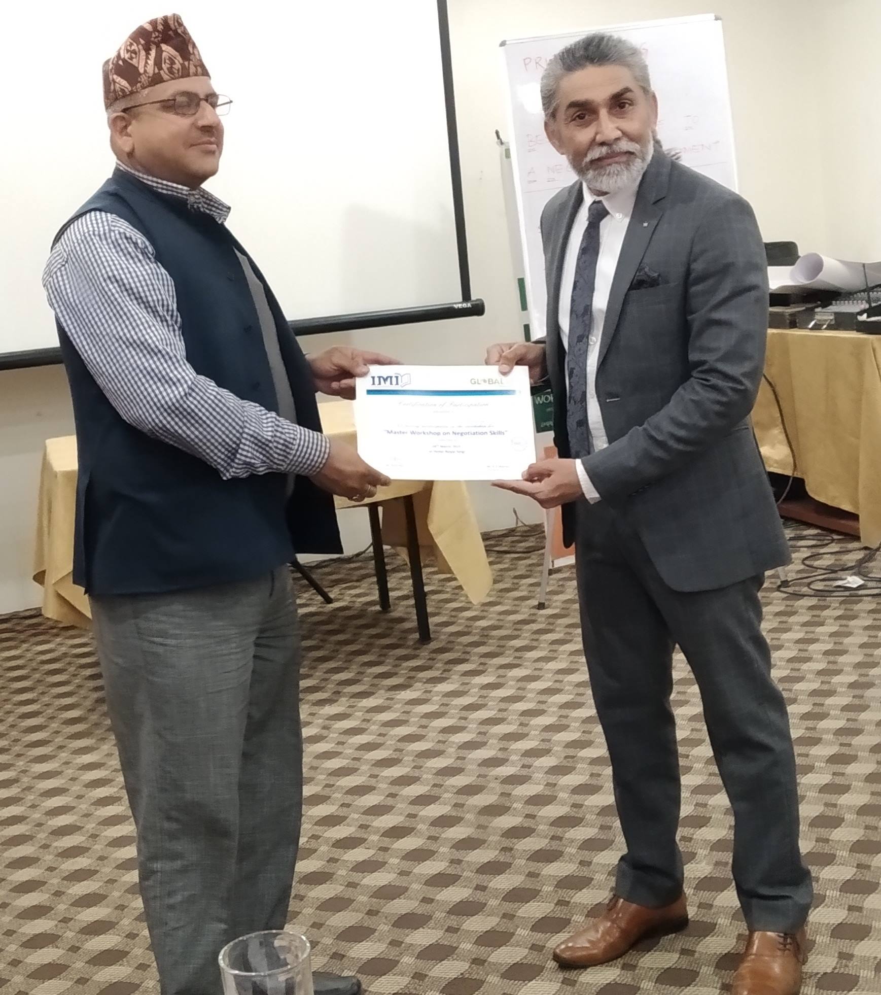 Master Workshop on “Negotiation Skills”