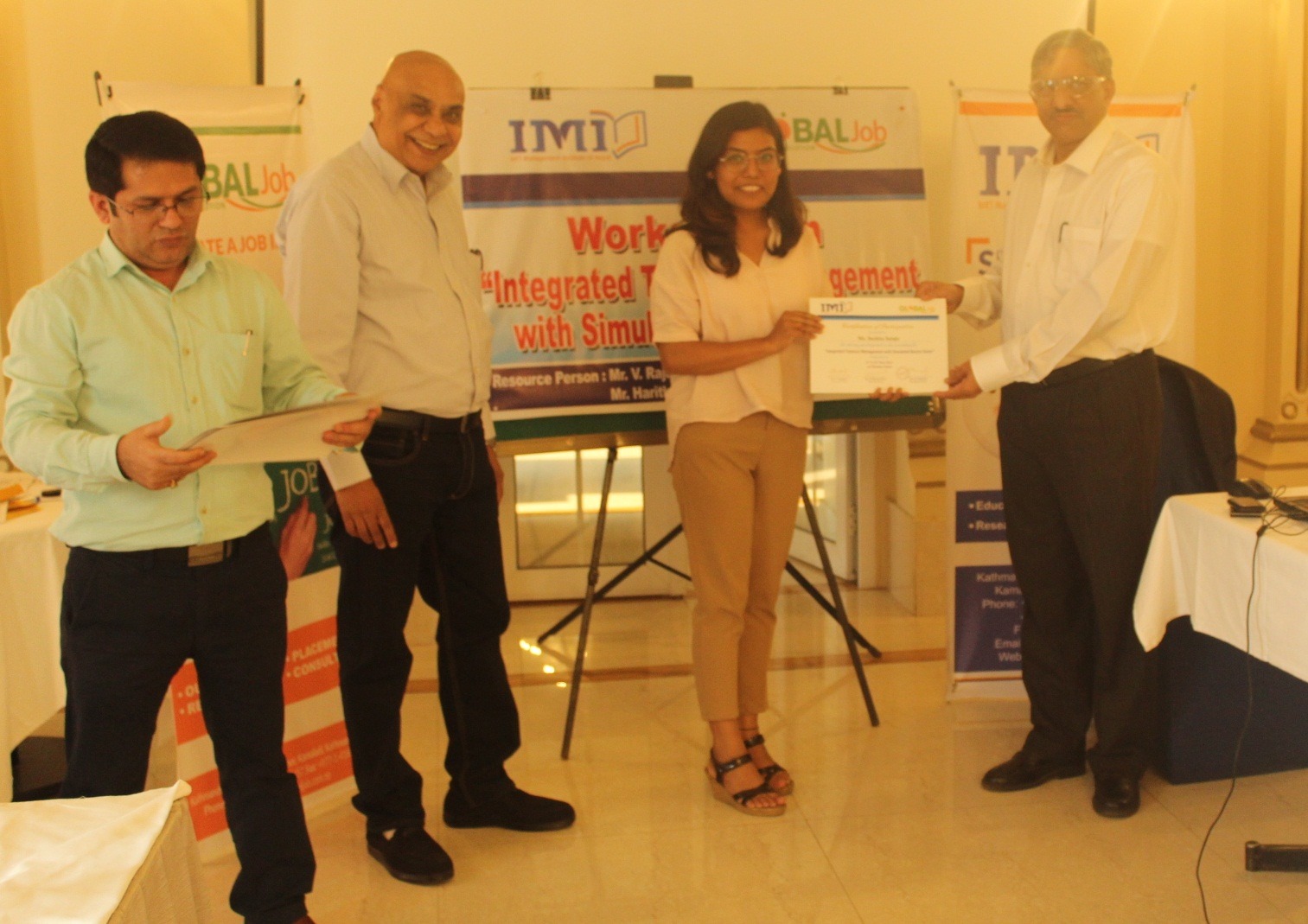 Program on Integrated Treasury Management with Simulated Bourse Game