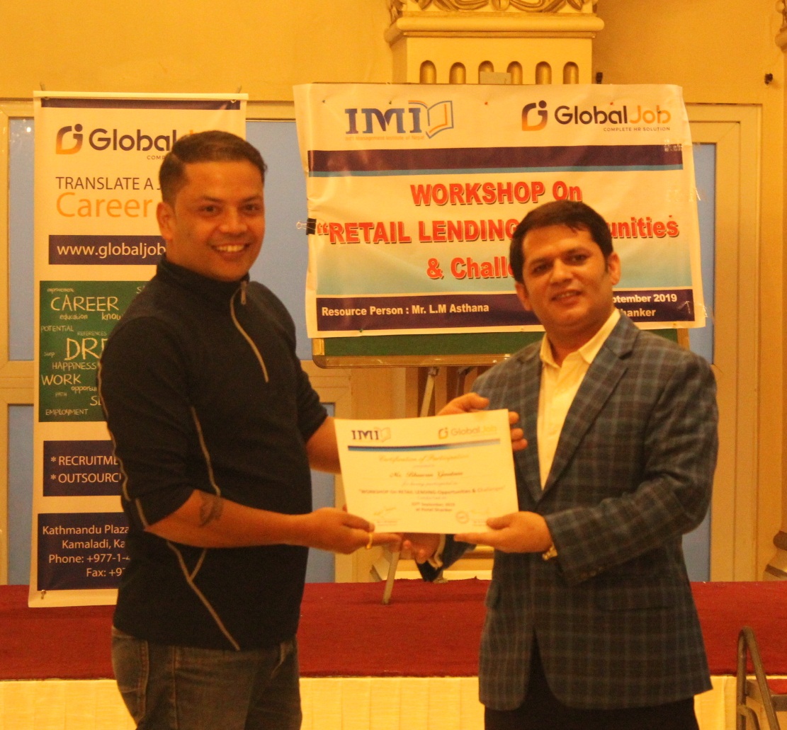 Workshop on Retail Lending - Opportunities & Challenges