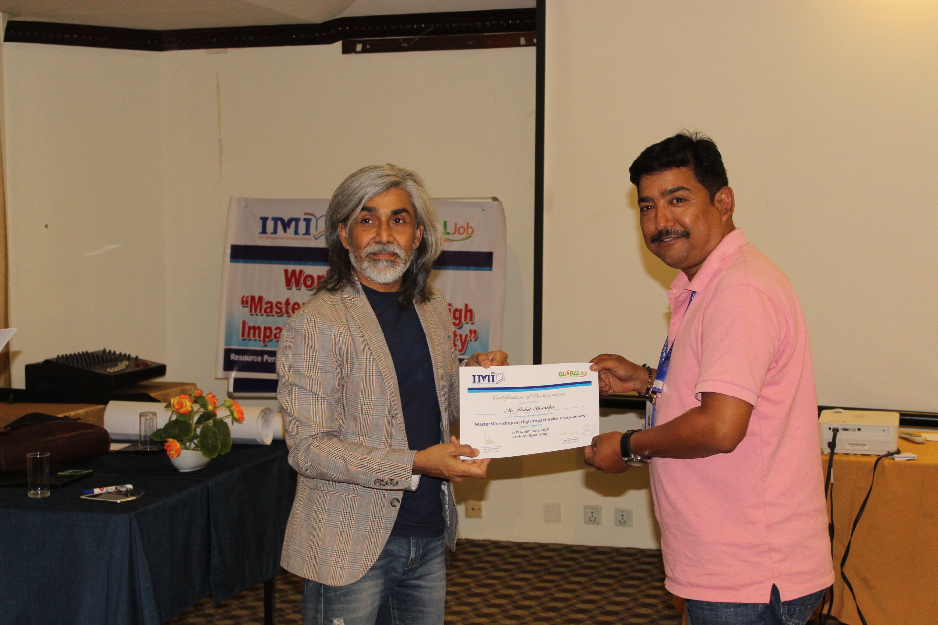 Master Workshop on High Impact Sales Productivity