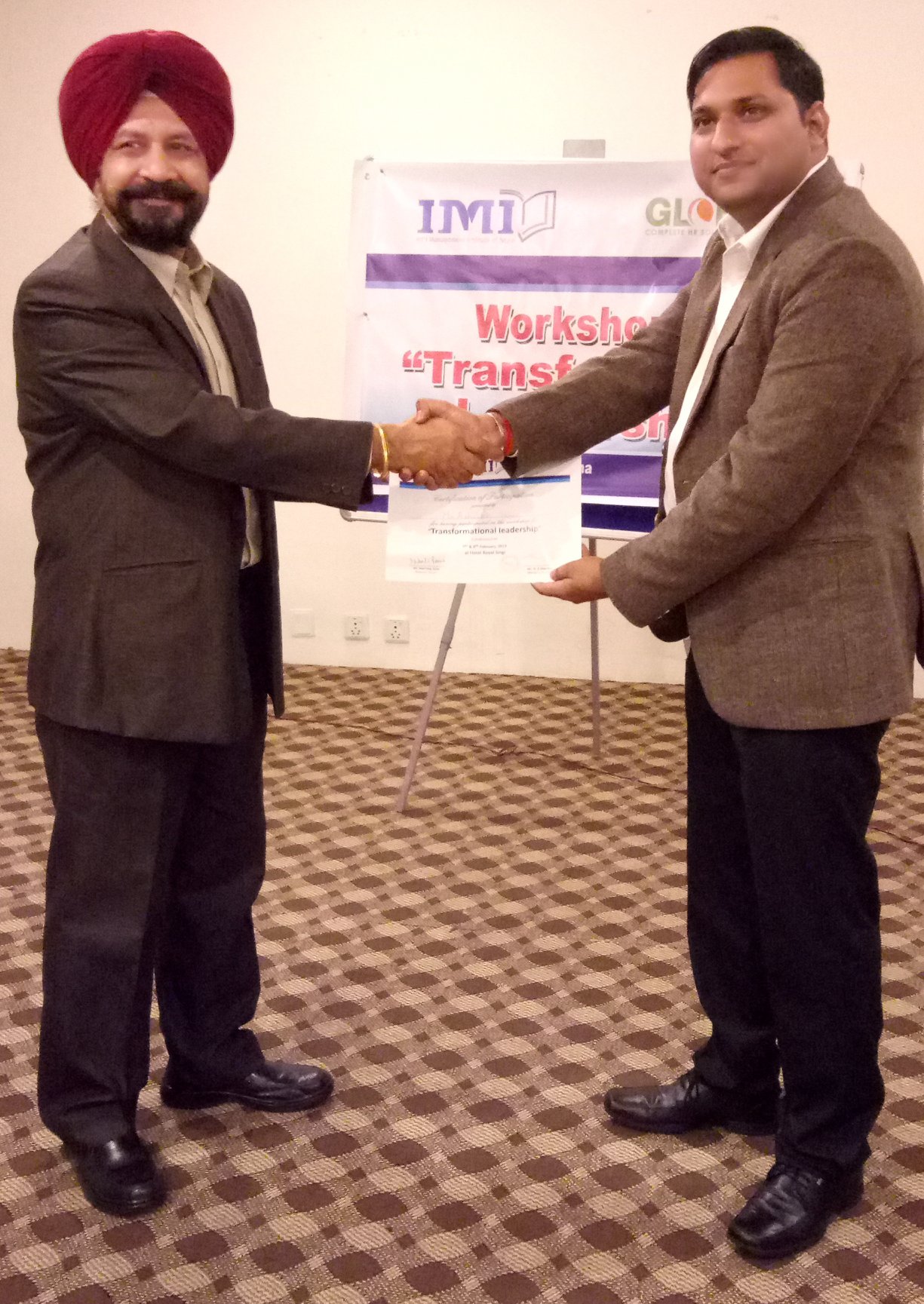 Workshop on "Transformational Leadership"