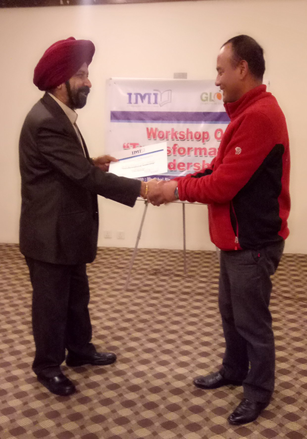 Workshop on "Transformational Leadership"