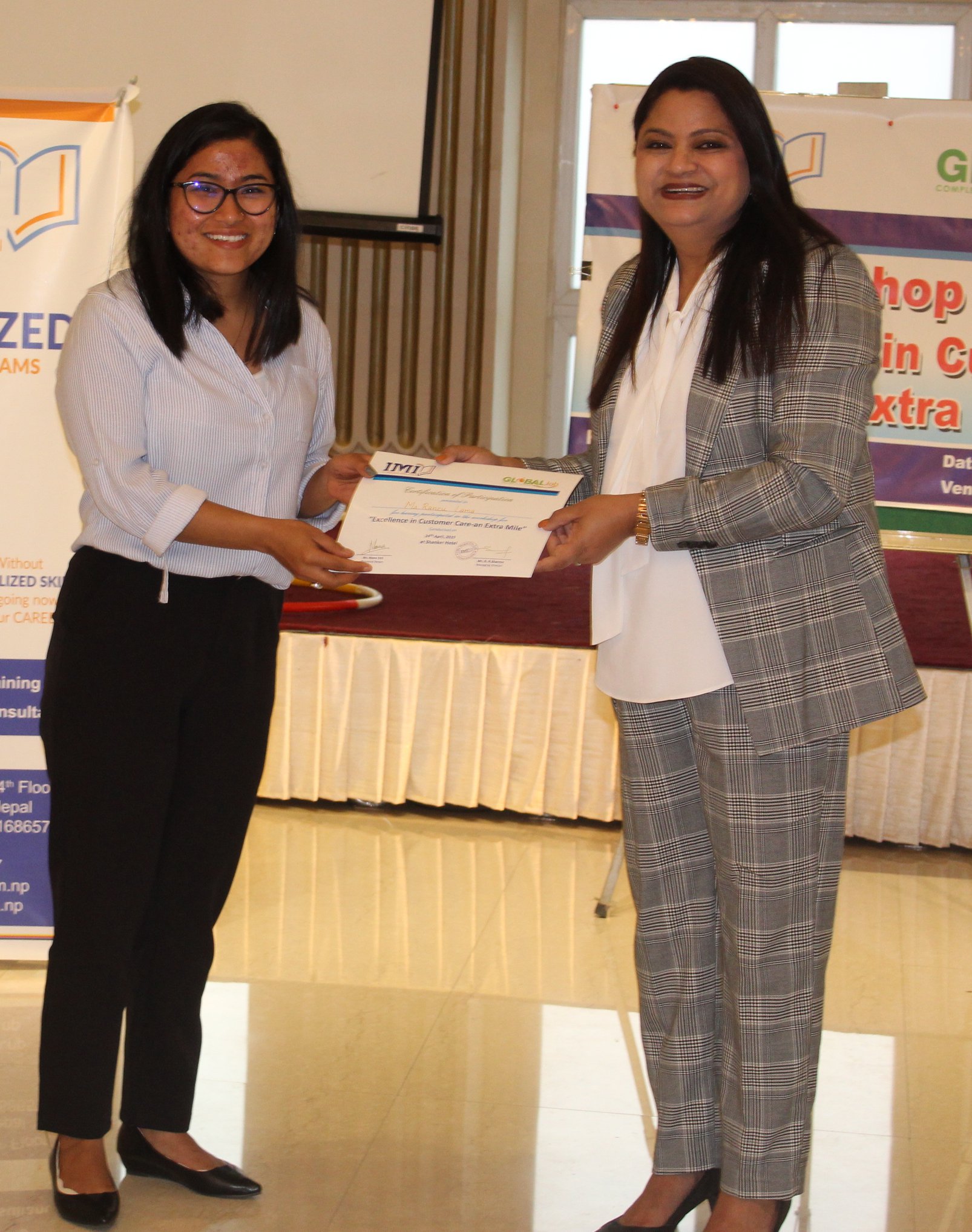 Workshop on Excellence in Customer Care - an Extra Mile