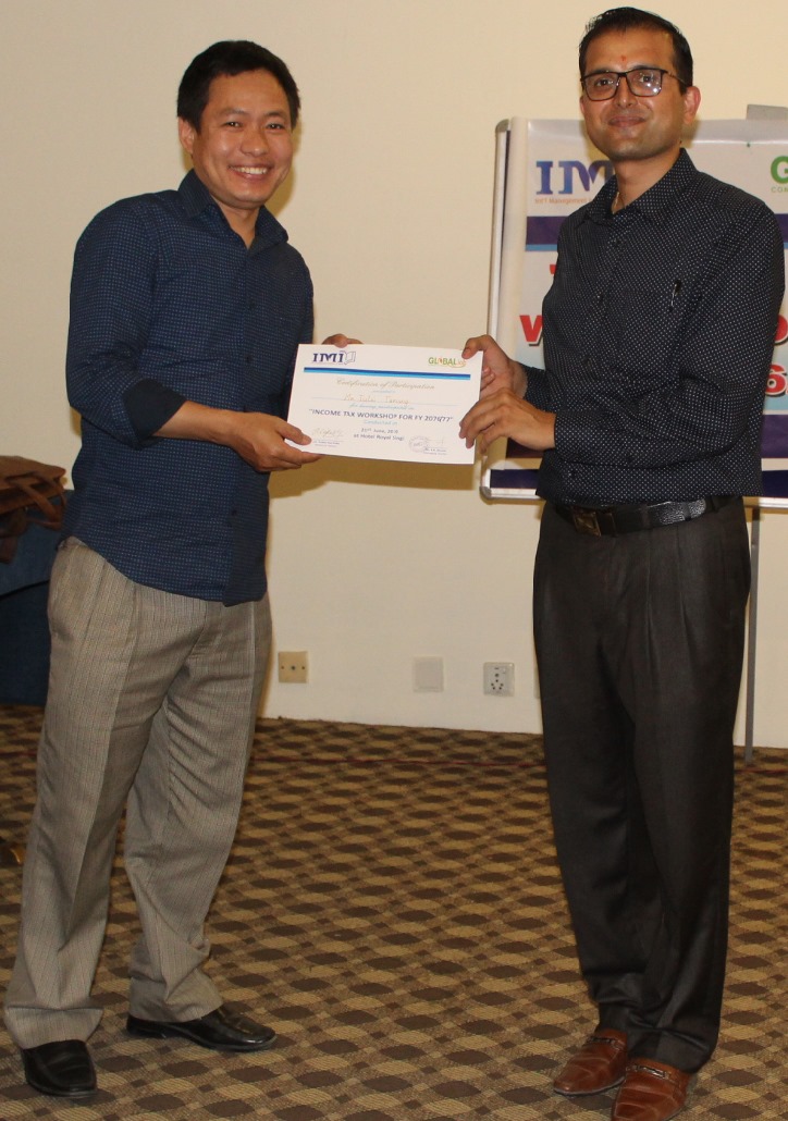 Workshop On Income Tax Workshop for F.Y 2076/77