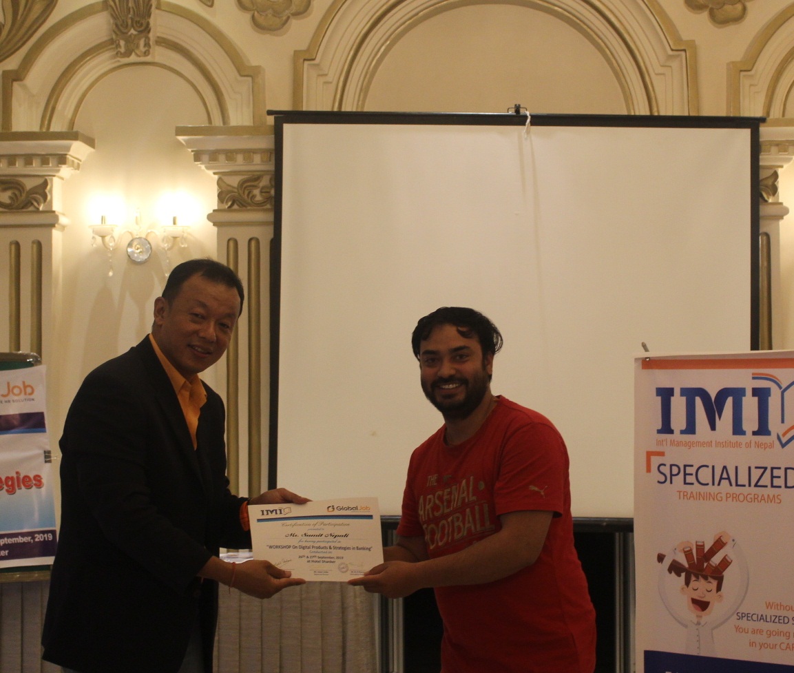 WORKSHOP on Digital Product & Strategies in Banking 26th & 27th Sept