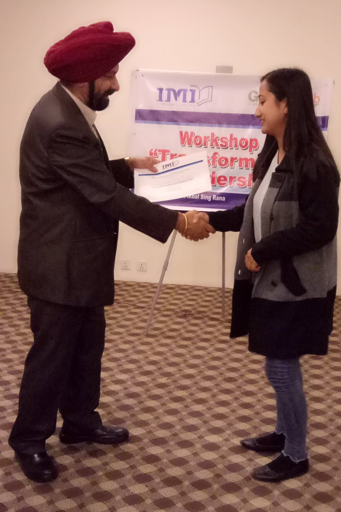 Workshop on "Transformational Leadership"