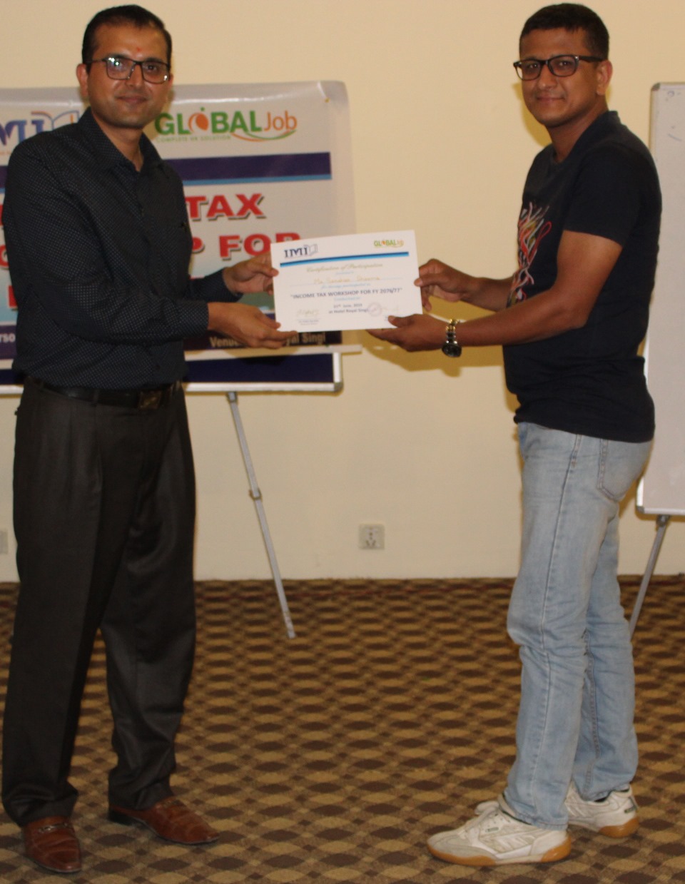 Workshop On Income Tax Workshop for F.Y 2076/77