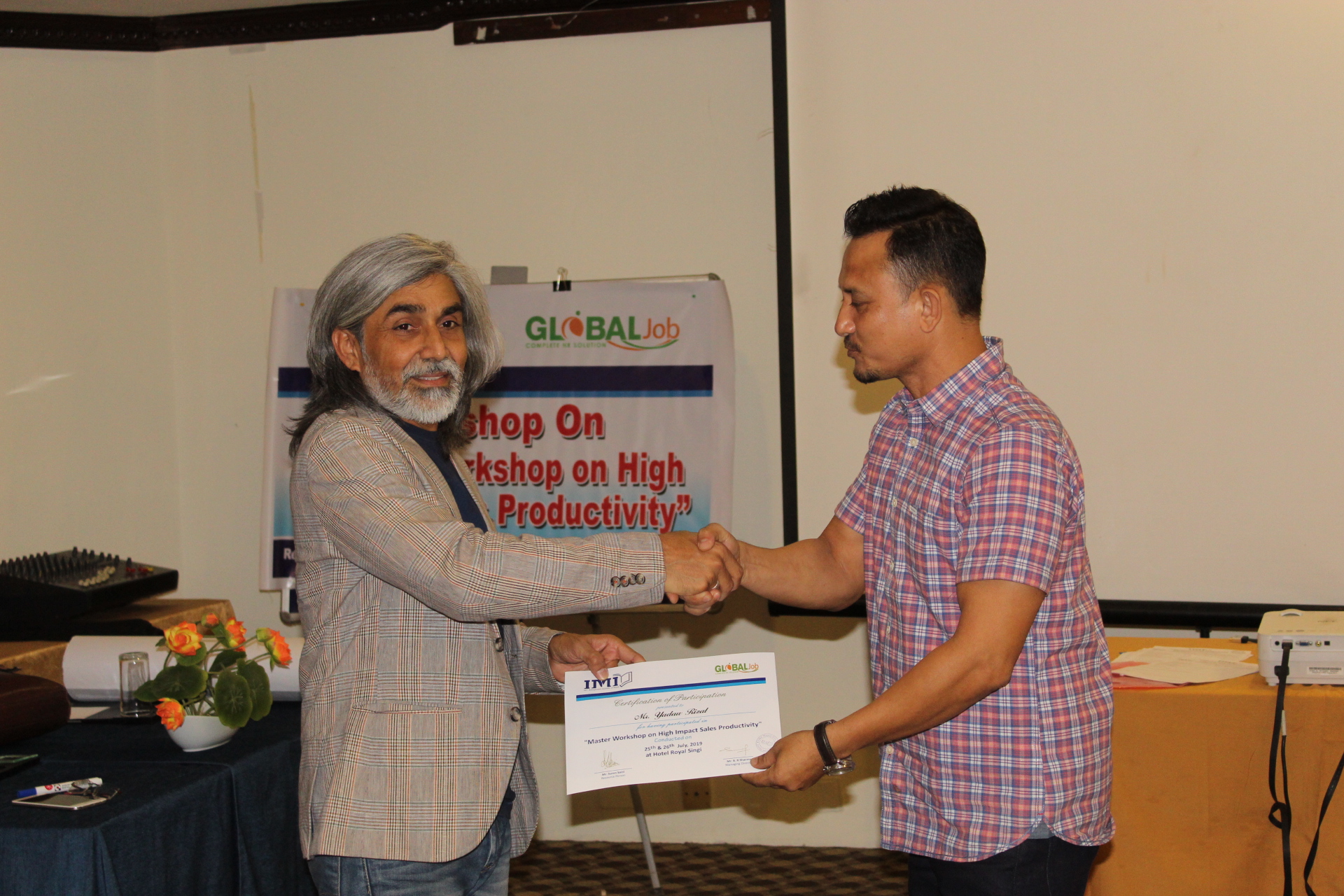 Master Workshop on High Impact Sales Productivity