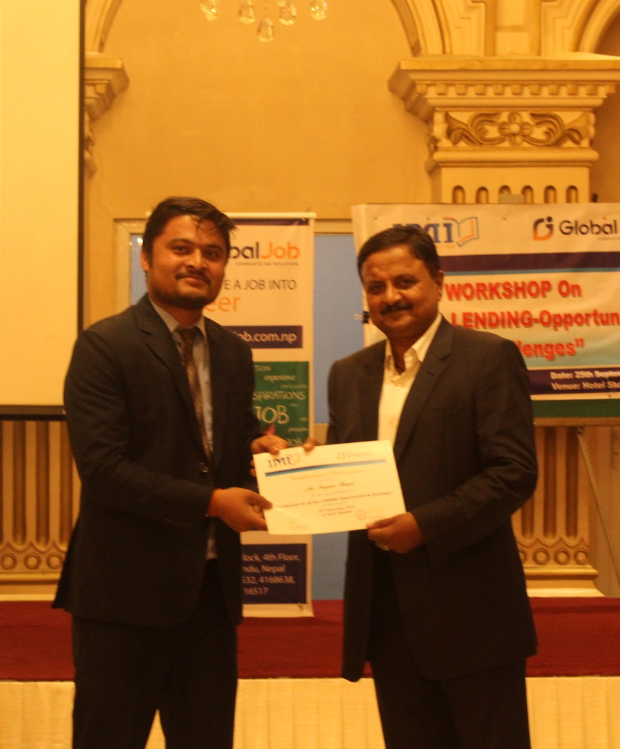 Workshop on Retail Lending - Opportunities & Challenges