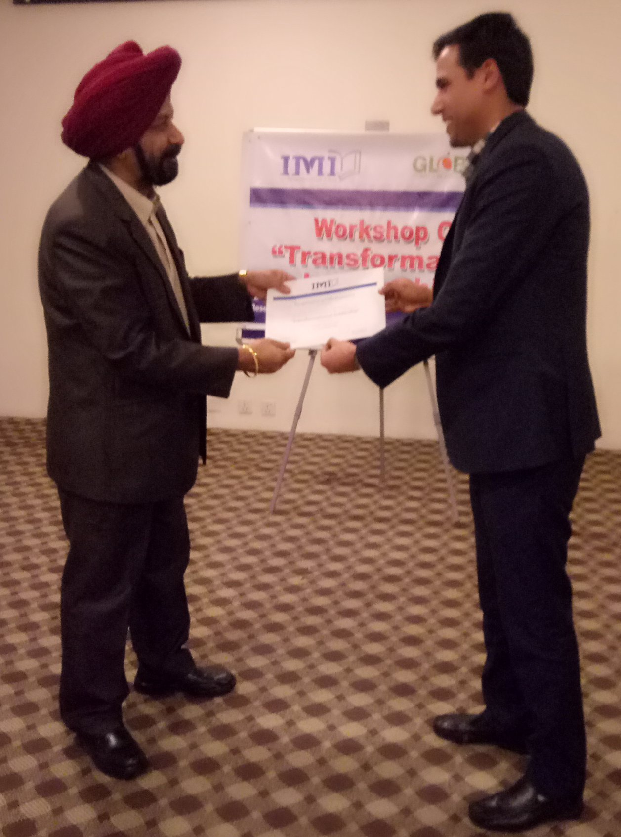 Workshop on "Transformational Leadership"