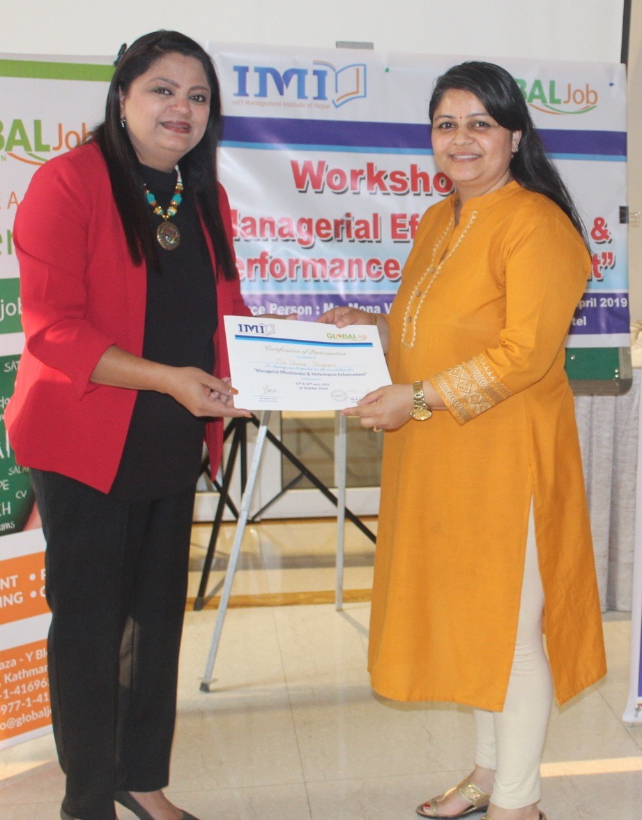 Workshop on Managerial Effectiveness & Performance Enhancement