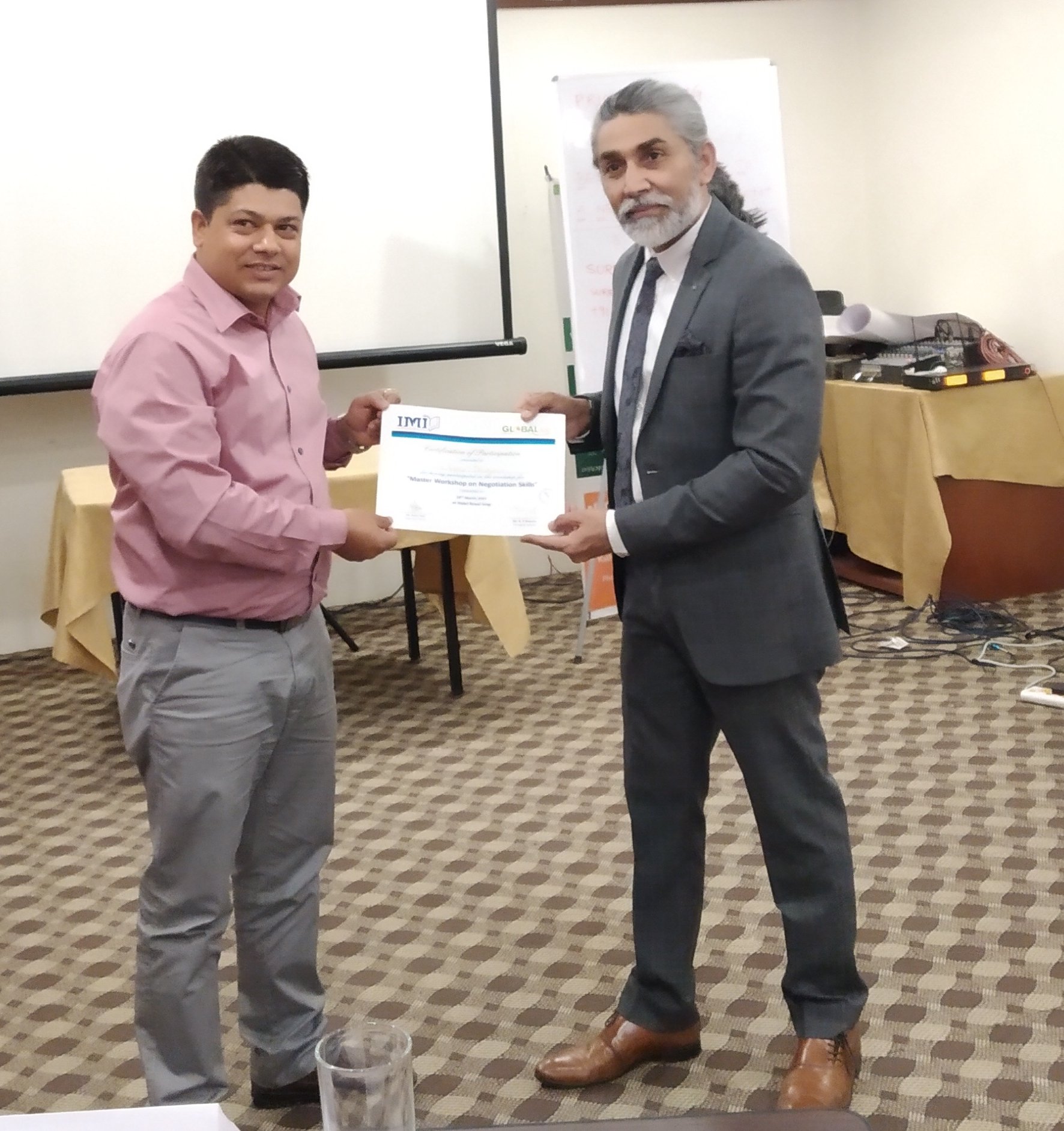 Master Workshop on “Negotiation Skills”