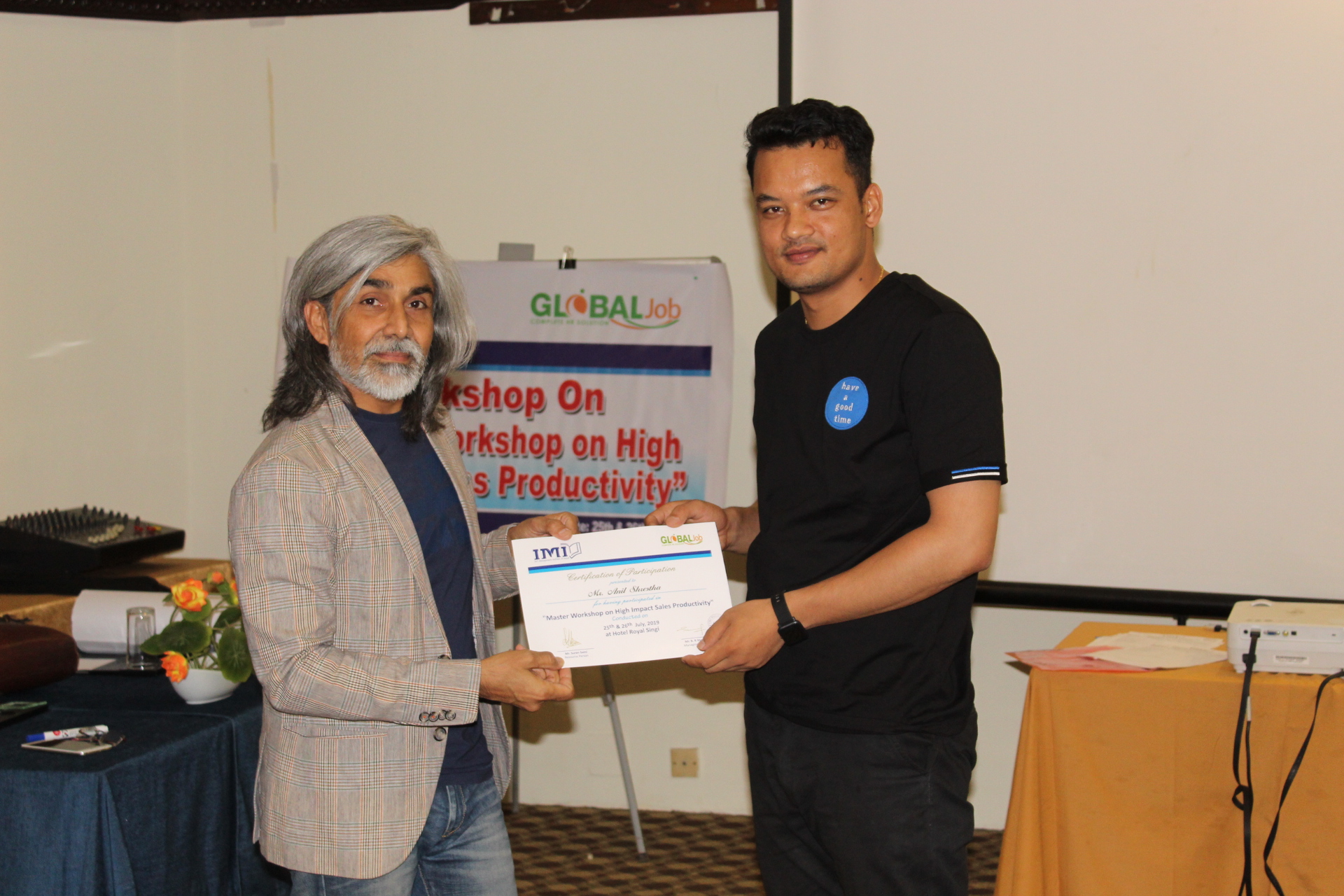 Master Workshop on High Impact Sales Productivity