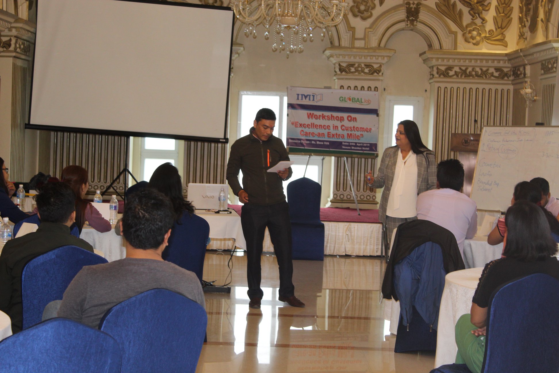 Workshop on Excellence in Customer Care - an Extra Mile