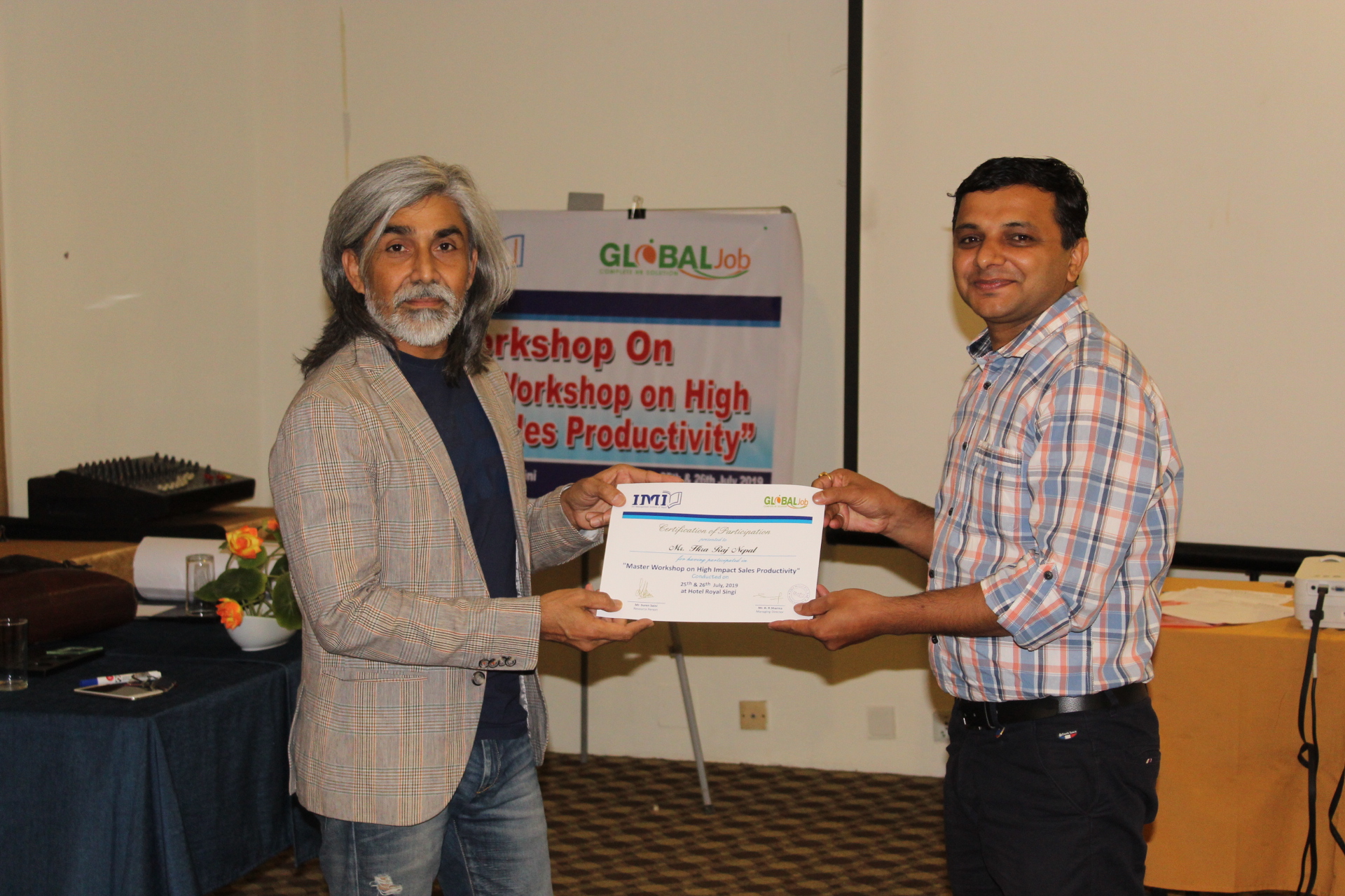 Master Workshop on High Impact Sales Productivity