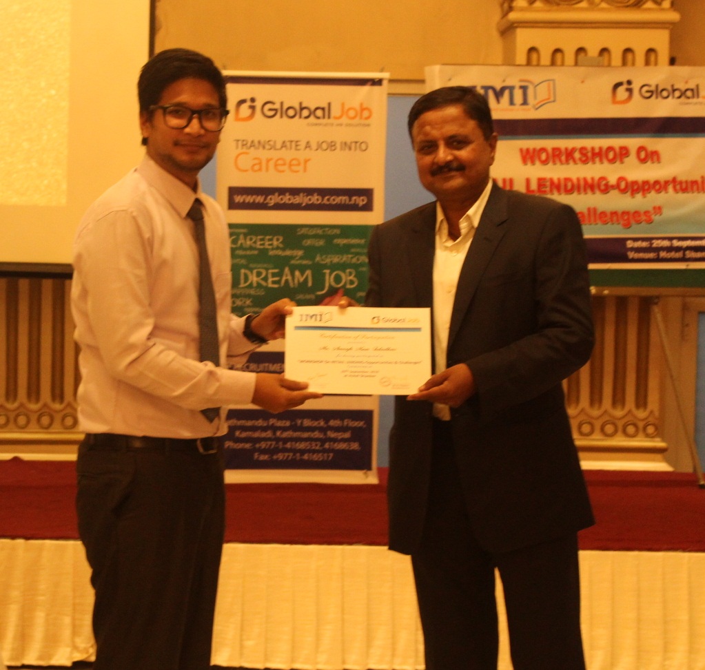 Workshop on Retail Lending - Opportunities & Challenges