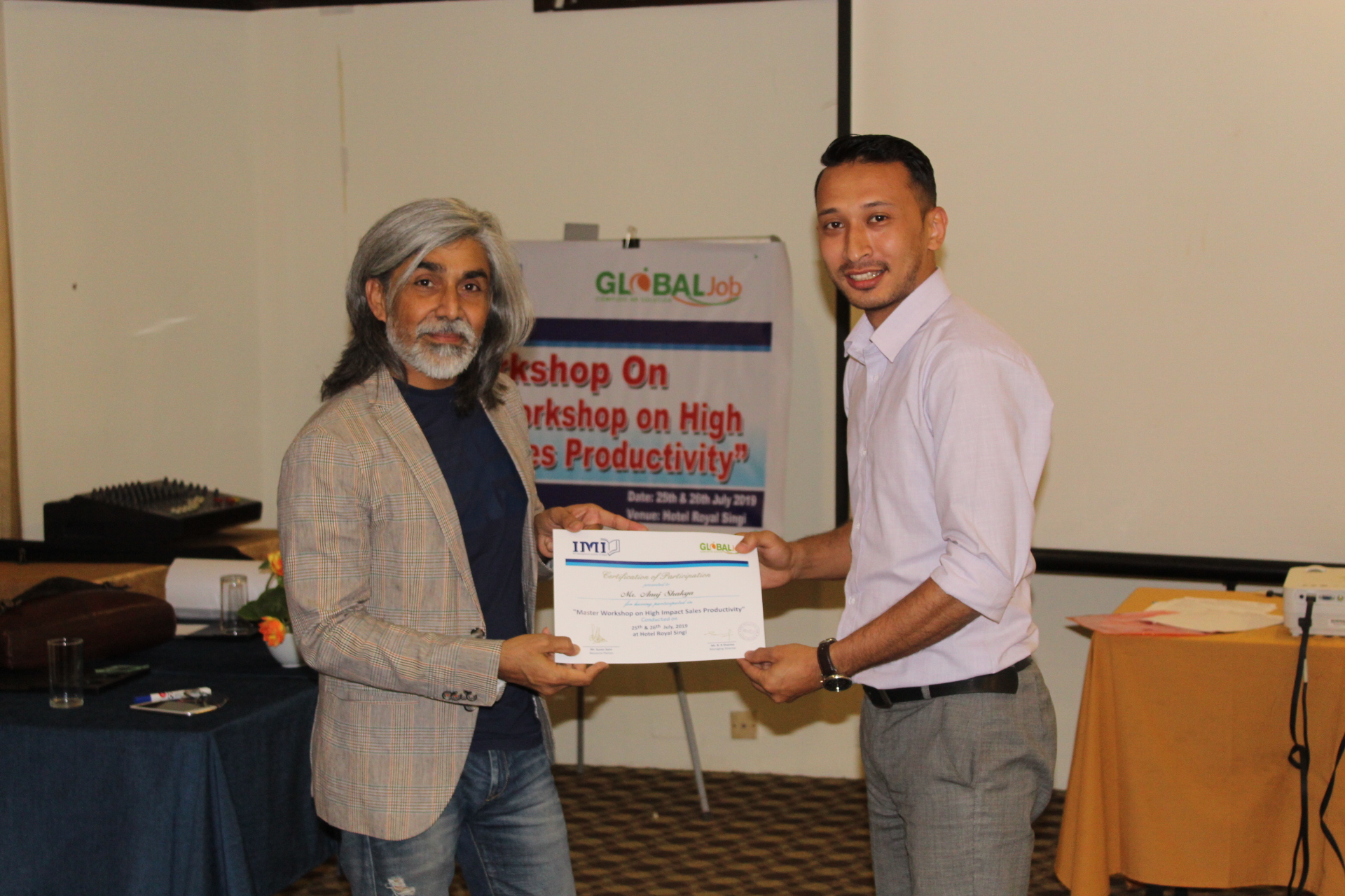 Master Workshop on High Impact Sales Productivity