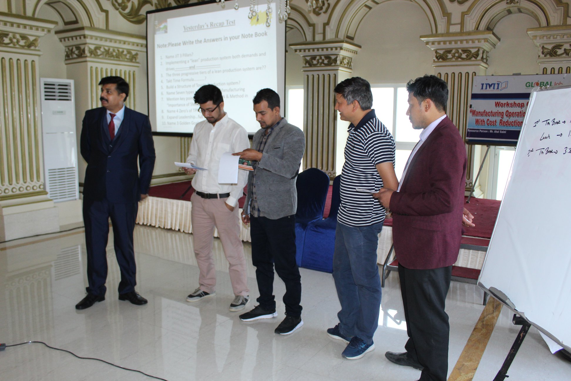 Workshop On Manufacturing OE with Cost Reduction Initiatives