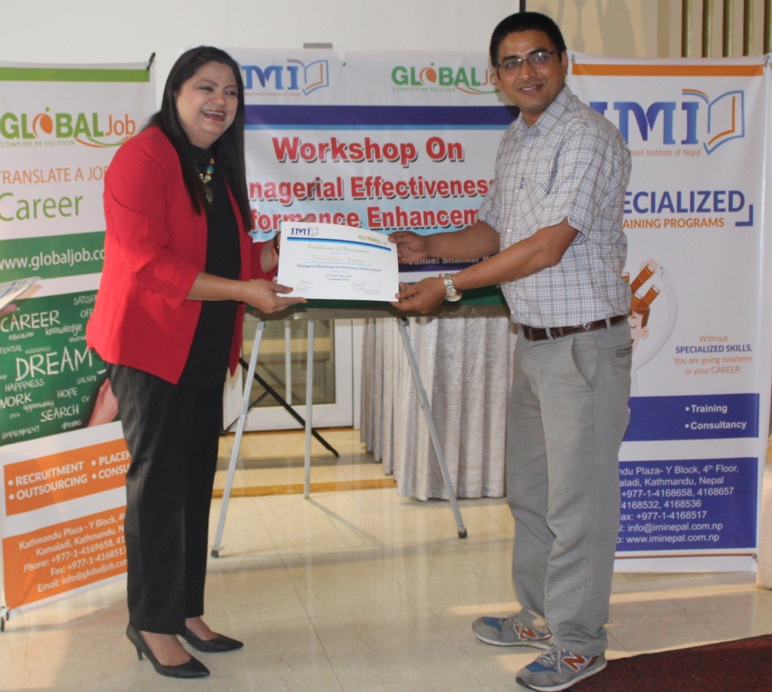 Workshop on Managerial Effectiveness & Performance Enhancement