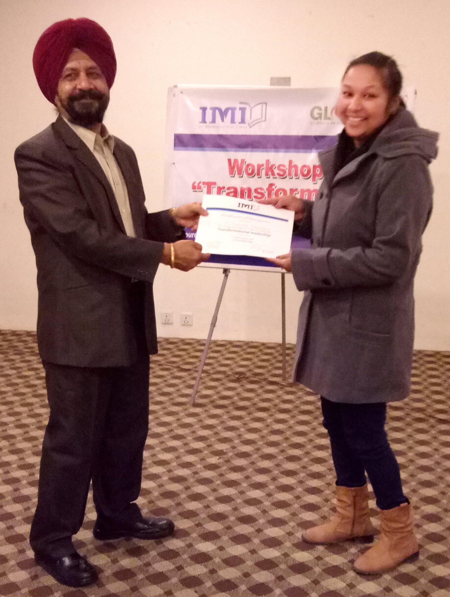 Workshop on "Transformational Leadership"