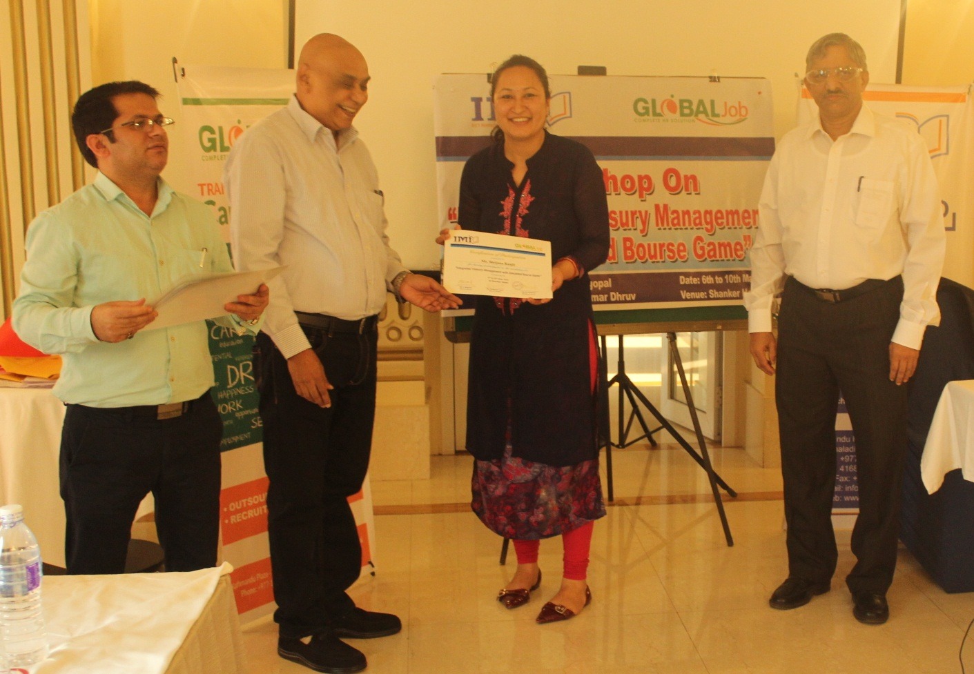 Program on Integrated Treasury Management with Simulated Bourse Game