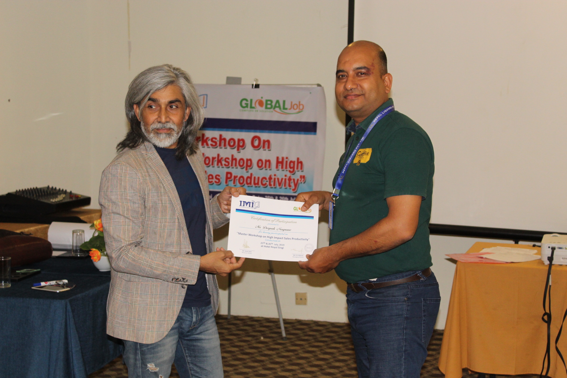 Master Workshop on High Impact Sales Productivity