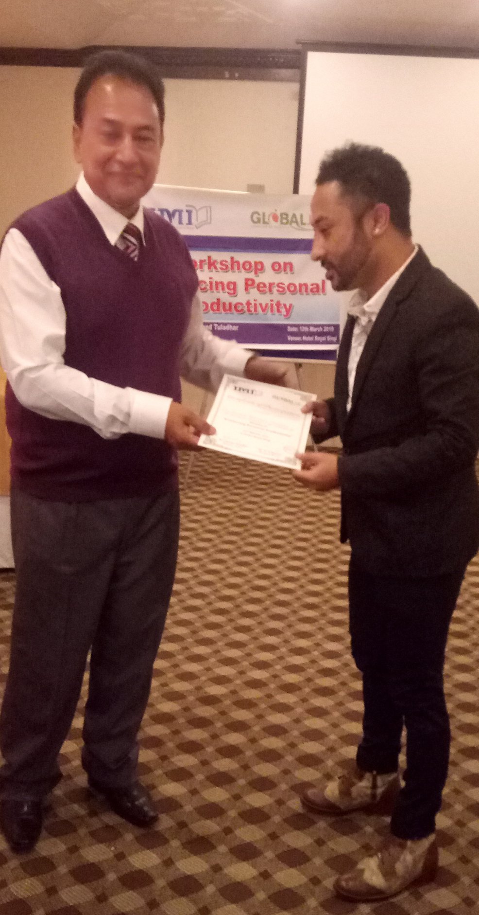 Workshop on "Enhancing Personal Productivity"