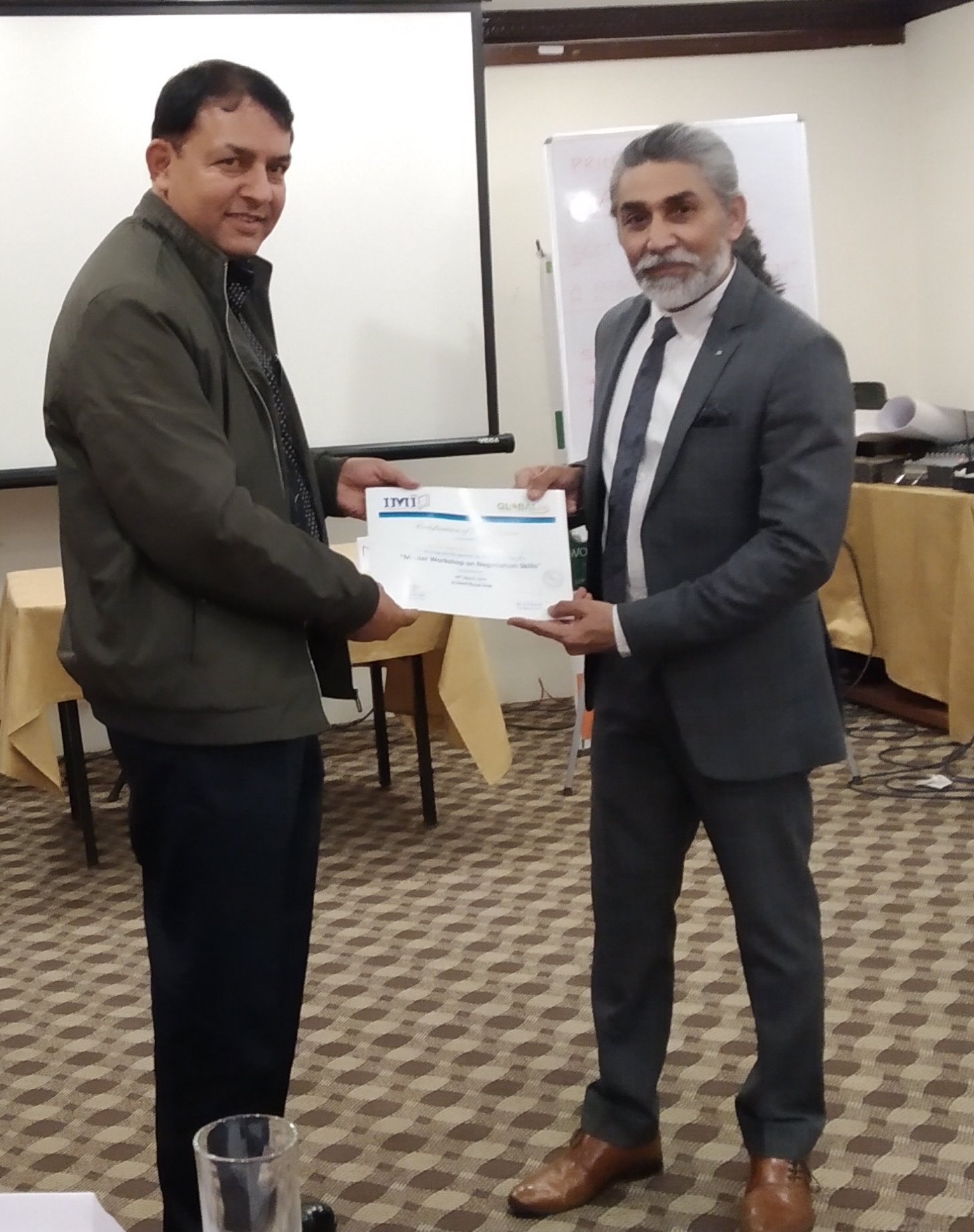 Master Workshop on “Negotiation Skills”