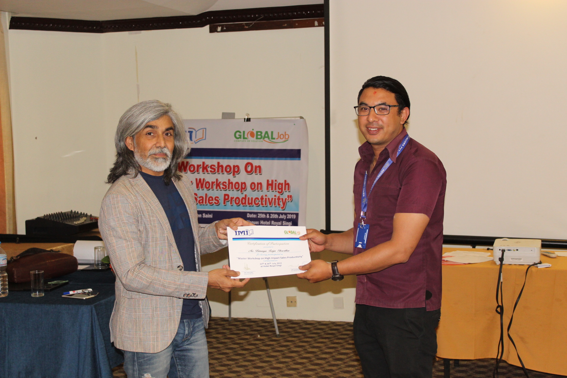 Master Workshop on High Impact Sales Productivity