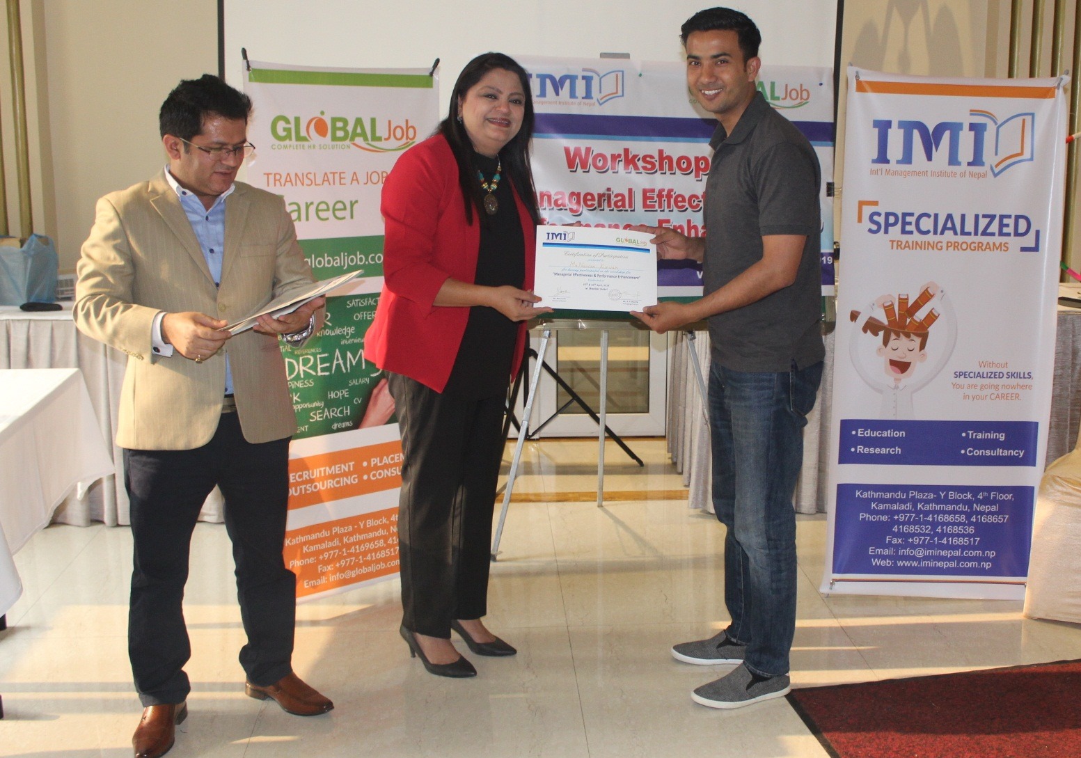 Workshop on Managerial Effectiveness & Performance Enhancement