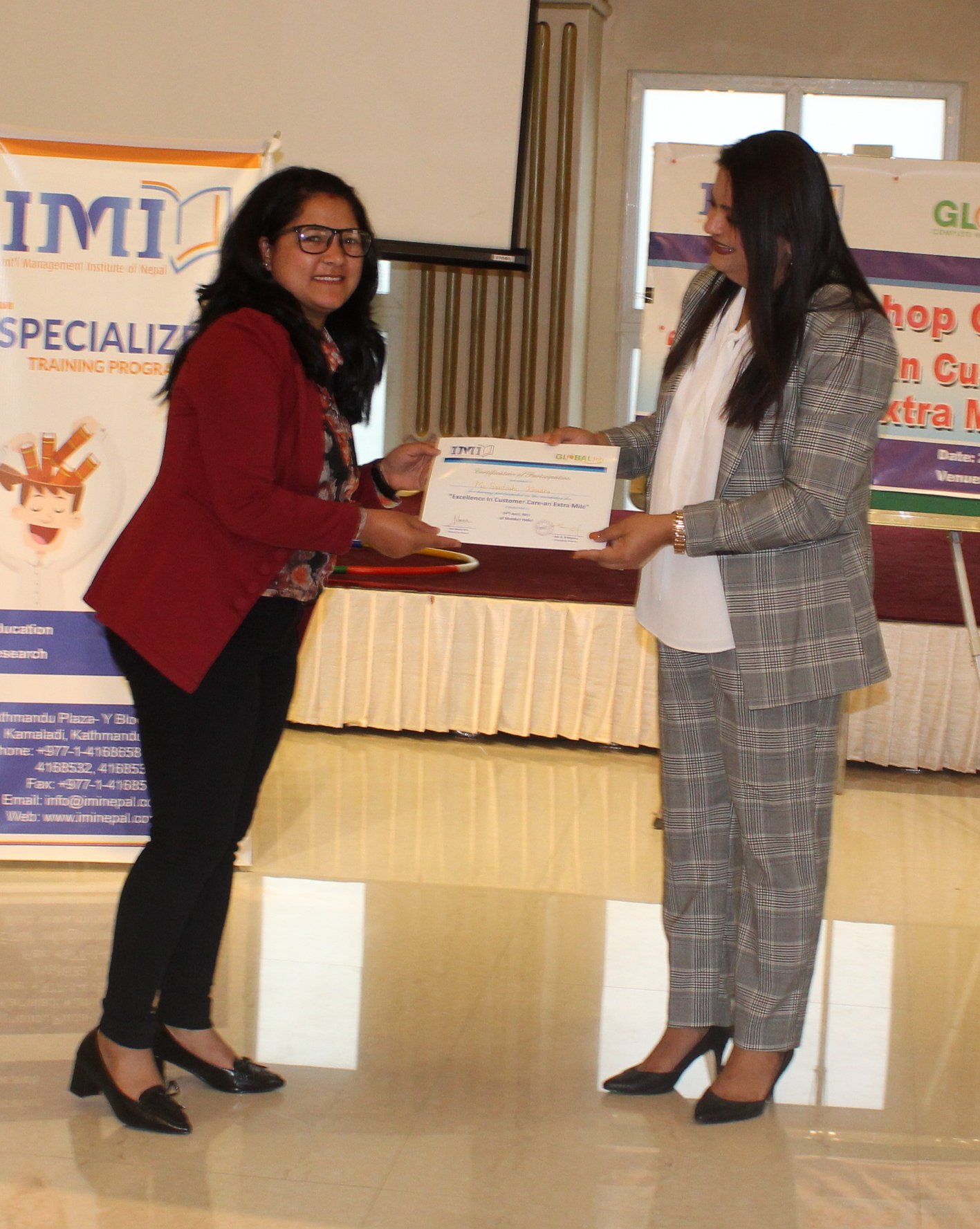 Workshop on Excellence in Customer Care - an Extra Mile